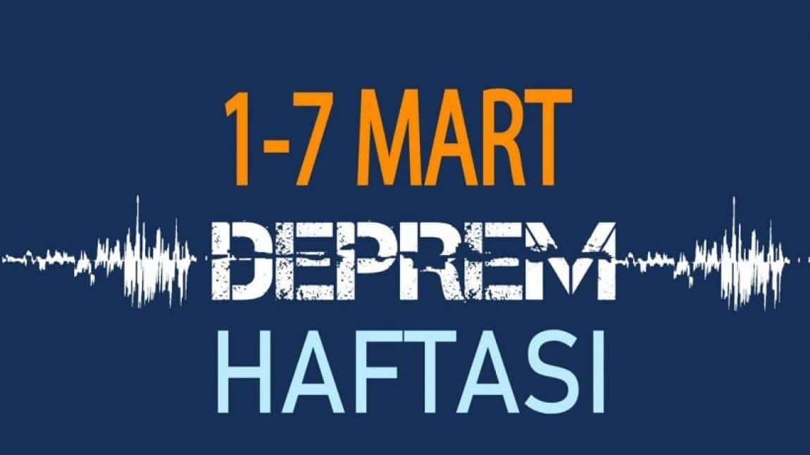 1 - 7 MART DEPREM HAFTASI BİLGİLENDİRME VİDEOSU